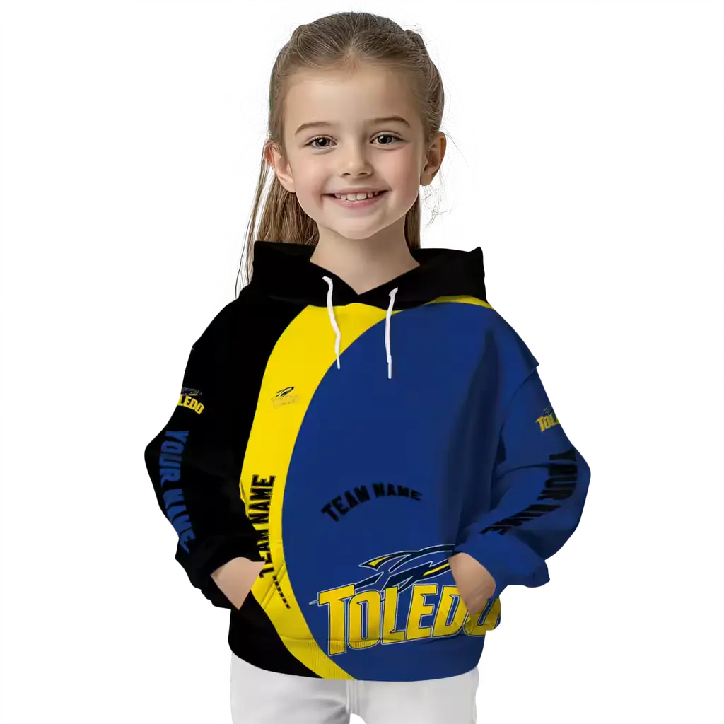 customized toledo rockets minimalist design blue black hoodie top rated customized toledo rockets minimalist design blue black hoodie top rated