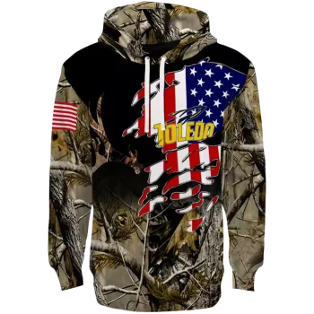 customized toledo rockets tree camo hoodie best selling