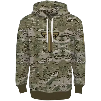 customized troy trojans military style hoodie best selling