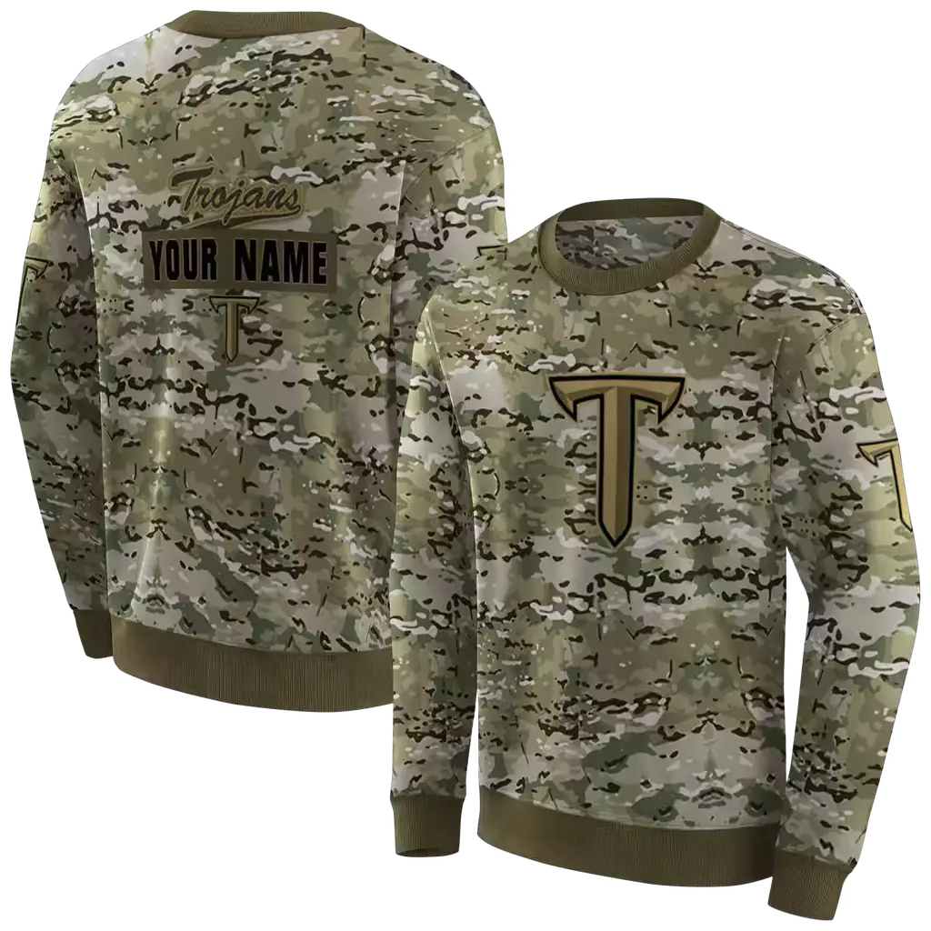 customized troy trojans military style hoodie premium grade customized troy trojans military style hoodie premium grade