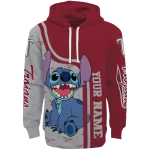 customized troy trojans stitch red hoodie best selling