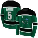 customized tulane green wave striped pattern green hoodie best selling