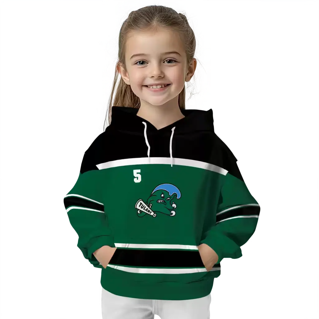 customized tulane green wave striped pattern green hoodie top rated customized tulane green wave striped pattern green hoodie top rated
