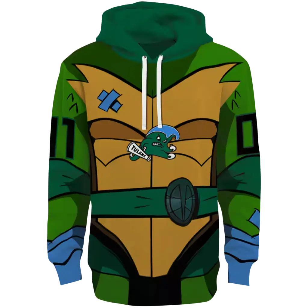 customized tulane green wave superhero armor green hoodie best selling customized tulane green wave superhero armor green hoodie best selling