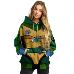 customized tulane green wave superhero armor green hoodie best selling