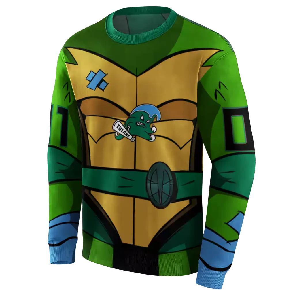 customized tulane green wave superhero armor green hoodie new arrival customized tulane green wave superhero armor green hoodie new arrival
