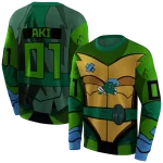 customized tulane green wave superhero armor green hoodie best selling