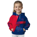 customized tulsa golden hurricane abstract shape blue hoodie best selling