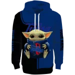 customized tulsa golden hurricane baby yoda blue black hoodie best selling