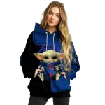 customized tulsa golden hurricane baby yoda blue black hoodie best selling