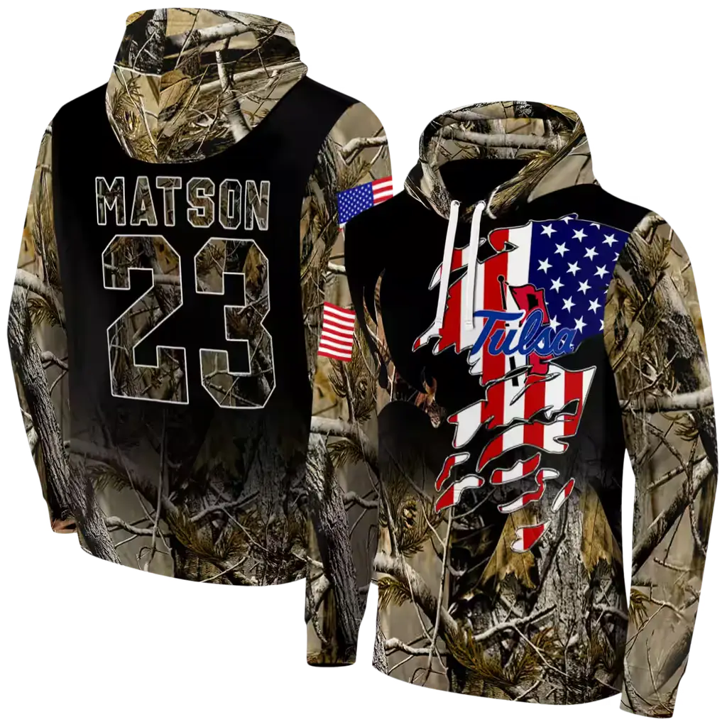 customized tulsa golden hurricane tree camo hoodie fashion forward customized tulsa golden hurricane tree camo hoodie fashion forward