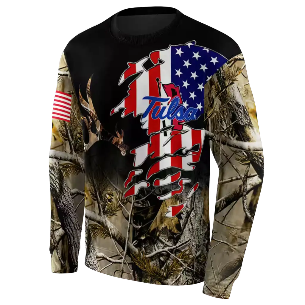customized tulsa golden hurricane tree camo hoodie new arrival customized tulsa golden hurricane tree camo hoodie new arrival