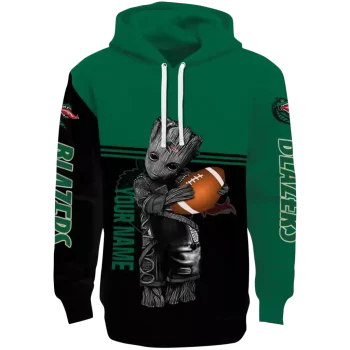 customized uab blazers baby groot green black hoodie best selling