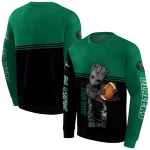 customized uab blazers baby groot green black hoodie best selling