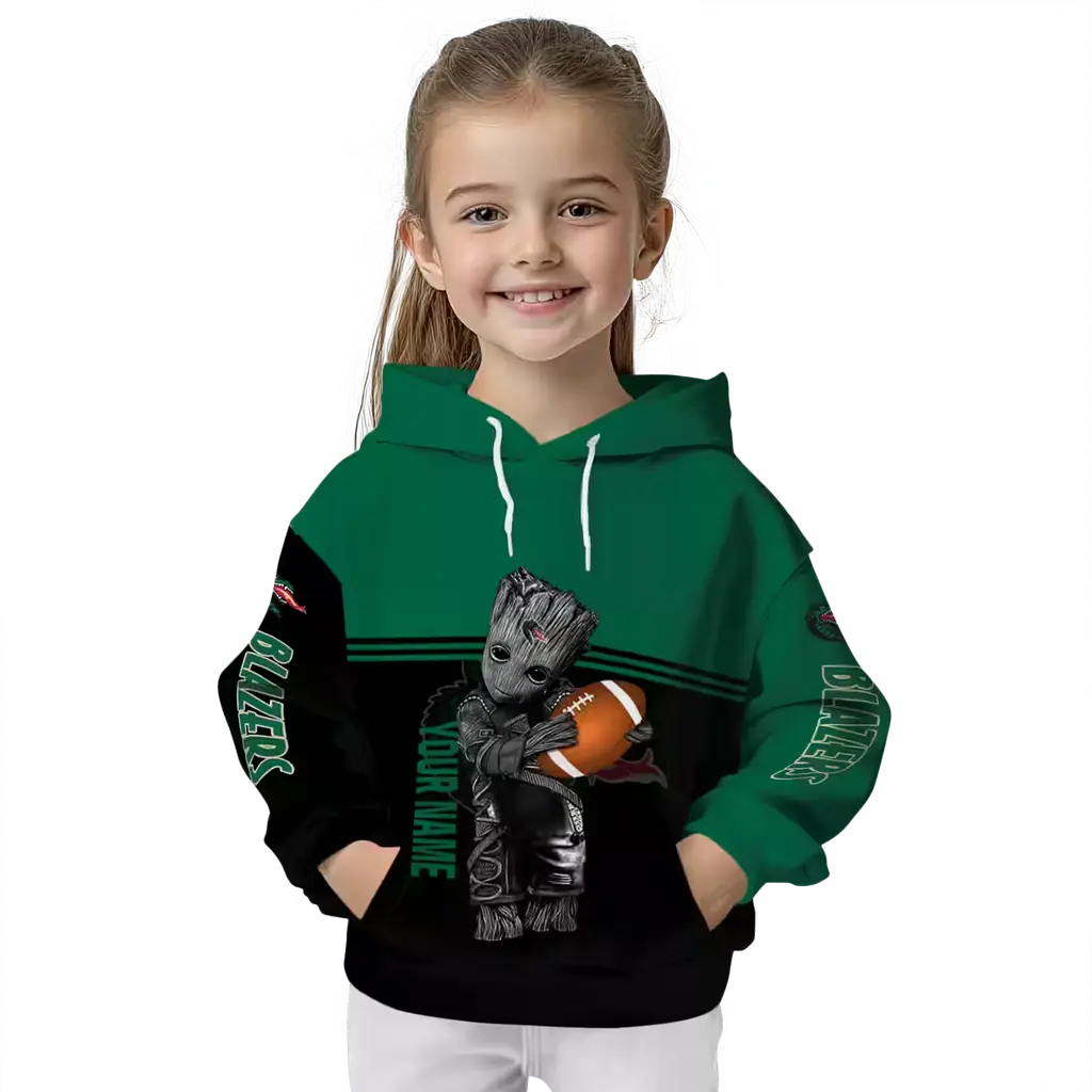customized uab blazers baby groot green black hoodie top rated customized uab blazers baby groot green black hoodie top rated