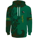 customized uab blazers deer silhouette green hoodie best selling