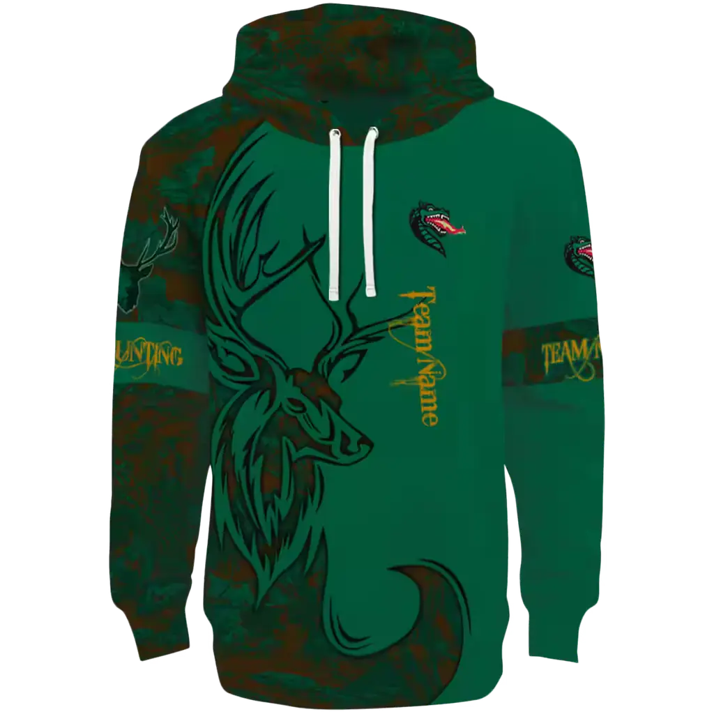 customized uab blazers deer silhouette green hoodie best selling customized uab blazers deer silhouette green hoodie best selling