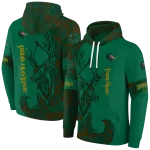 customized uab blazers deer silhouette green hoodie best selling