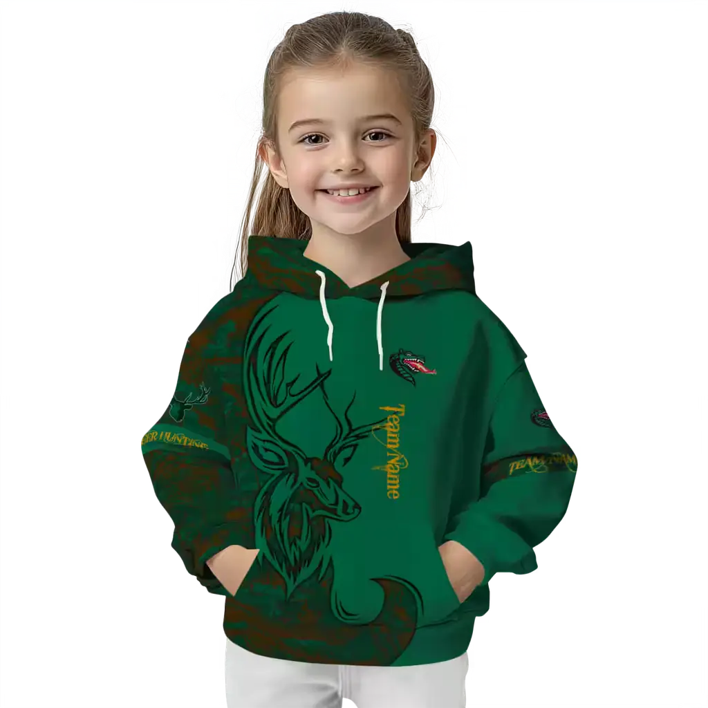 customized uab blazers deer silhouette green hoodie top rated customized uab blazers deer silhouette green hoodie top rated