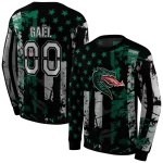 customized uab blazers distressed flag green black hoodie best selling