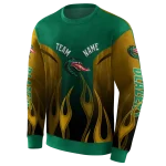 customized uab blazers flame design green hoodie best selling