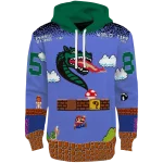 customized uab blazers mario blue black hoodie best selling