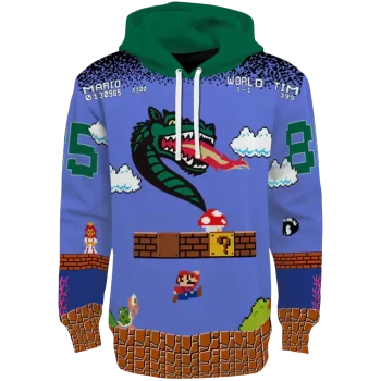 customized uab blazers mario blue black hoodie best selling