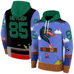 customized uab blazers mario blue black hoodie best selling