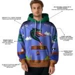 customized uab blazers mario blue black hoodie best selling