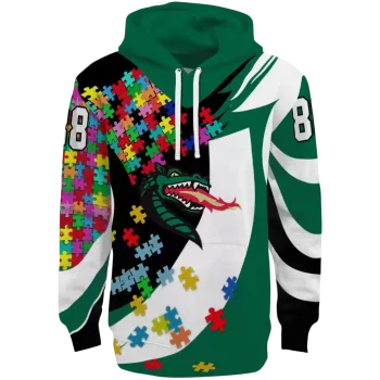 customized uab blazers puzzle pieces green hoodie best selling