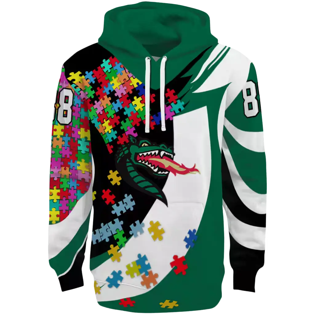 customized uab blazers puzzle pieces green hoodie best selling customized uab blazers puzzle pieces green hoodie best selling