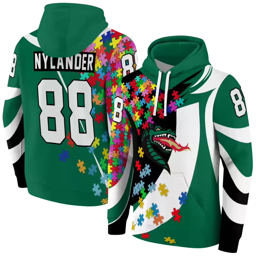 customized uab blazers puzzle pieces green hoodie fashion forward customized uab blazers puzzle pieces green hoodie fashion forward