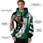 customized uab blazers puzzle pieces green hoodie best selling