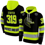 customized uab blazers safety motif black neon green hoodie best selling