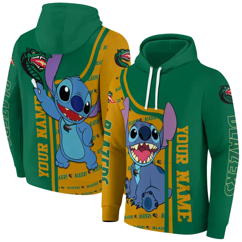 customized uab blazers stitch green hoodie fashion forward customized uab blazers stitch green hoodie fashion forward