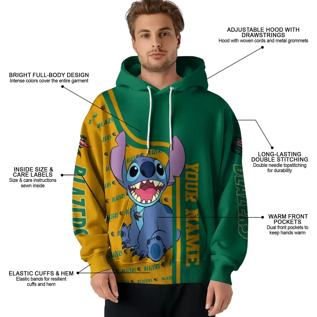 customized uab blazers stitch green hoodie latest model customized uab blazers stitch green hoodie latest model