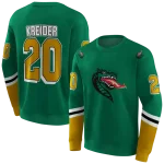 customized uab blazers striped sleeves green hoodie best selling