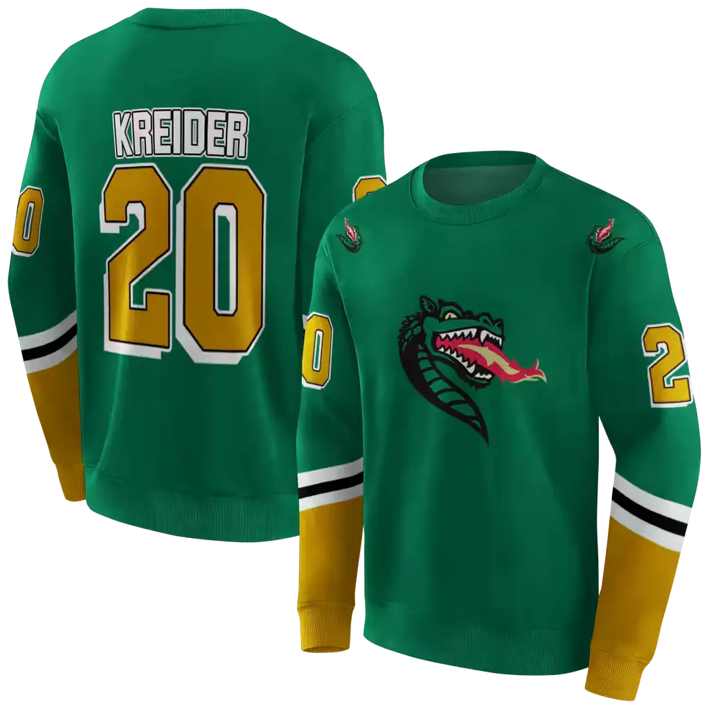 customized uab blazers striped sleeves green hoodie premium grade customized uab blazers striped sleeves green hoodie premium grade