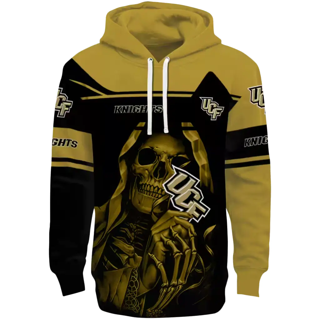 customized ucf knights grim reaper gold black hoodie best selling customized ucf knights grim reaper gold black hoodie best selling