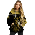 customized ucf knights grim reaper gold black hoodie best selling