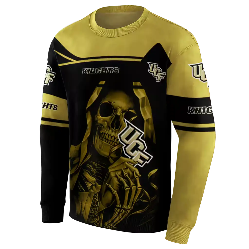 customized ucf knights grim reaper gold black hoodie new arrival customized ucf knights grim reaper gold black hoodie new arrival