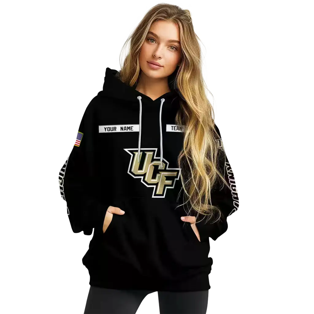 customized ucf knights punisher skull black hoodie high quality customized ucf knights punisher skull black hoodie high quality