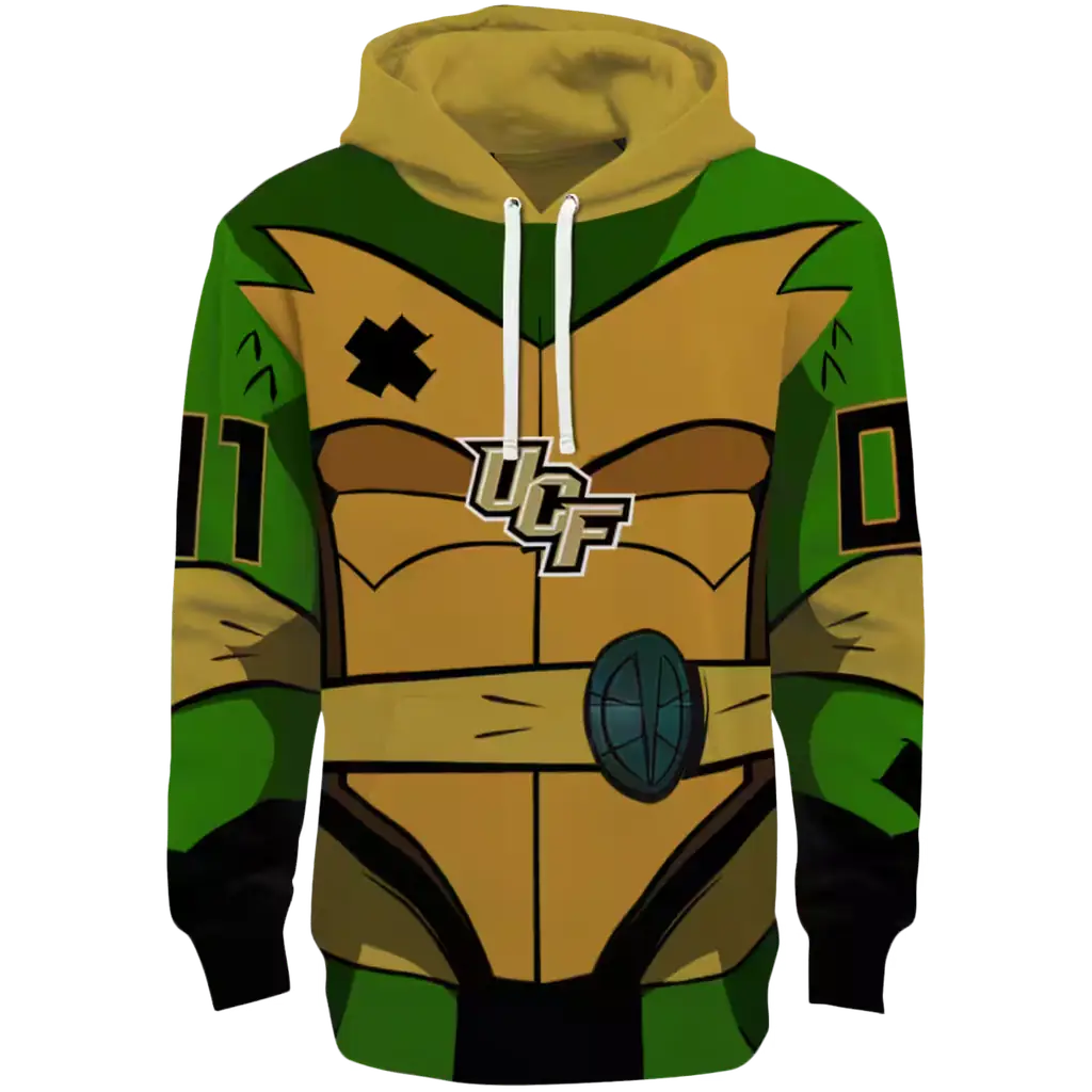 customized ucf knights superhero armor gold green hoodie best selling customized ucf knights superhero armor gold green hoodie best selling