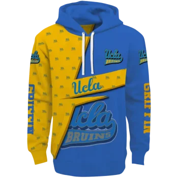 customized ucla bruins abstract shape blue hoodie best selling
