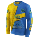 customized ucla bruins abstract shape blue hoodie best selling