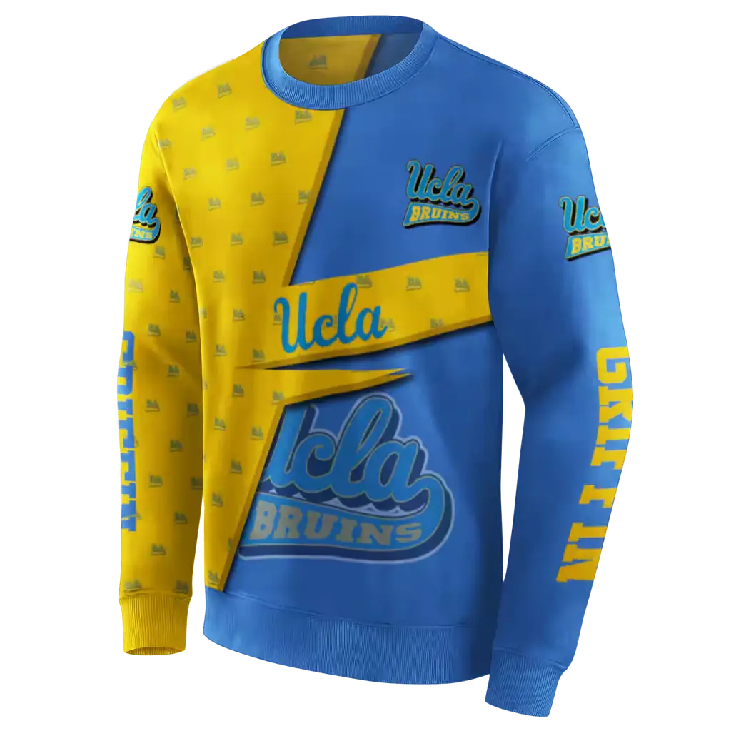 customized ucla bruins abstract shape blue hoodie new arrival customized ucla bruins abstract shape blue hoodie new arrival