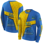 customized ucla bruins abstract shape blue hoodie best selling