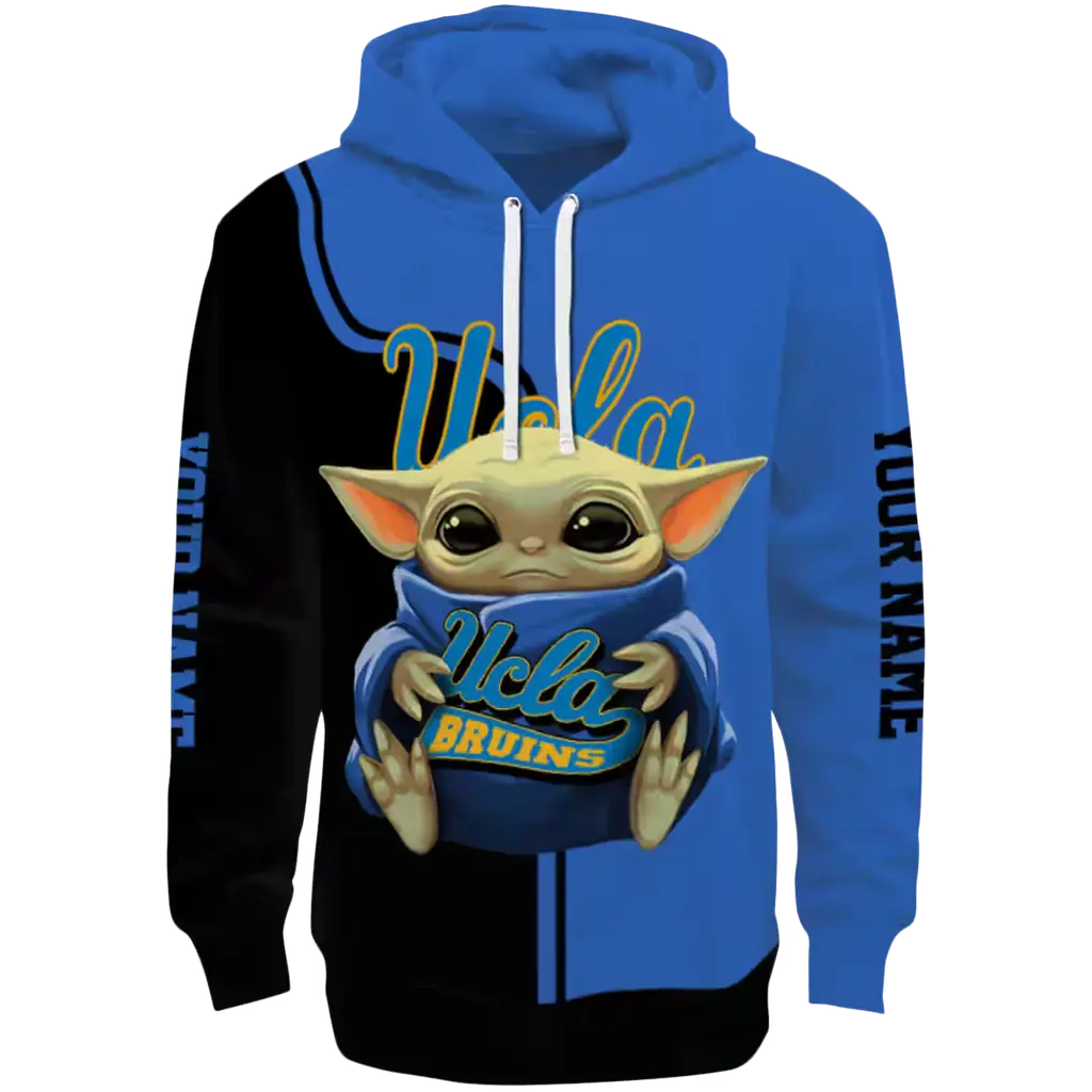 customized ucla bruins baby yoda blue black hoodie best selling customized ucla bruins baby yoda blue black hoodie best selling