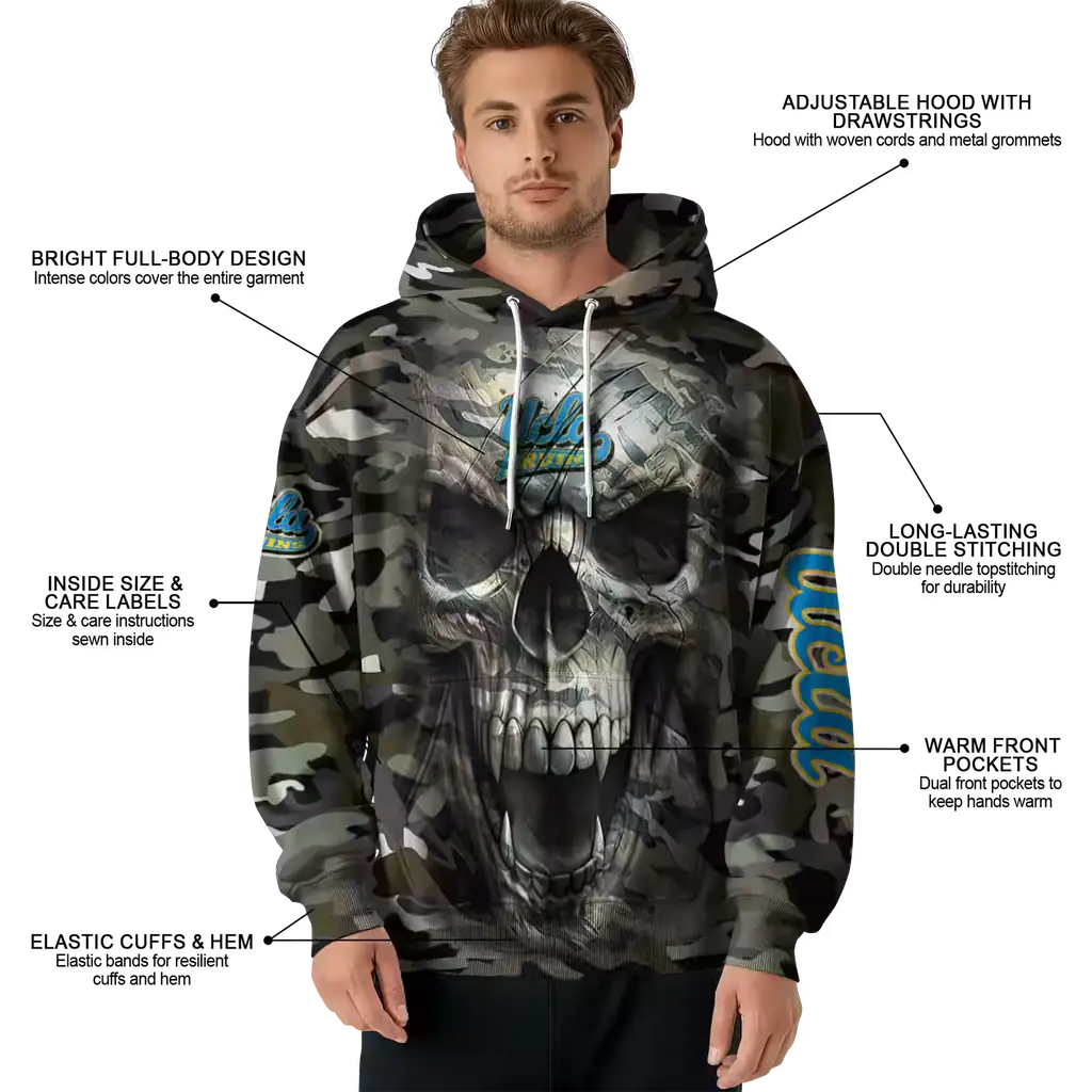 customized ucla bruins camo skull hoodie latest model customized ucla bruins camo skull hoodie latest model