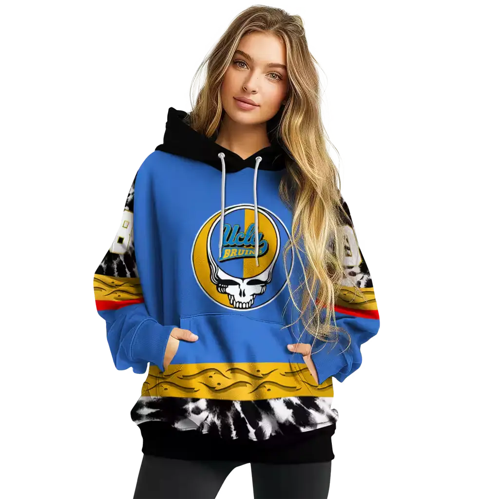 customized ucla bruins grateful vibes blue hoodie high quality customized ucla bruins grateful vibes blue hoodie high quality